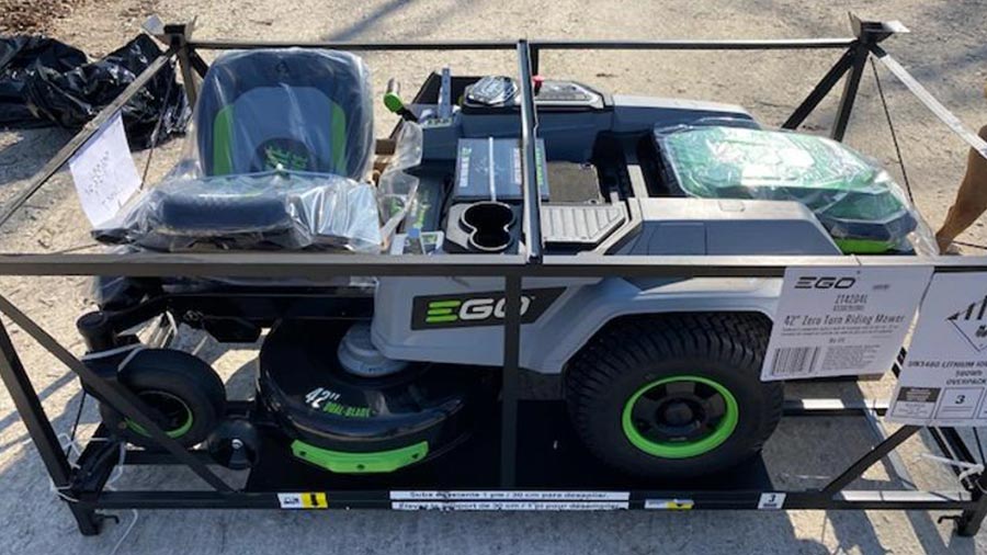 tondeuse autoportée sur batterie Z6 Zéro Turn EGO tondeuse autoportée sur batterie Z6 Zéro Turn EGO